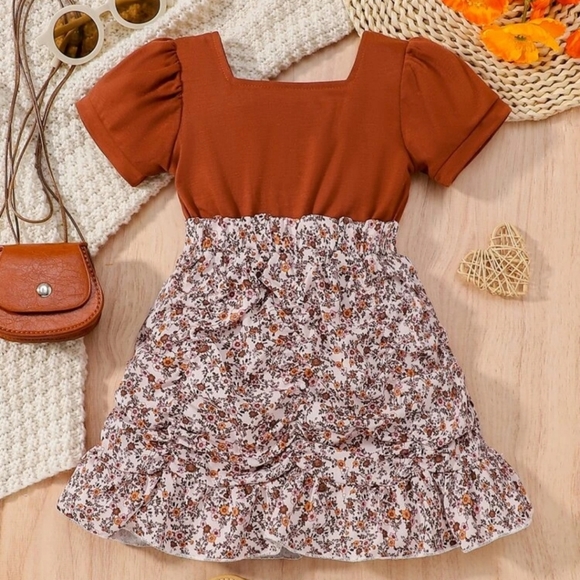 Other - Nwt new Boutique Dress girls 18-24 m fall